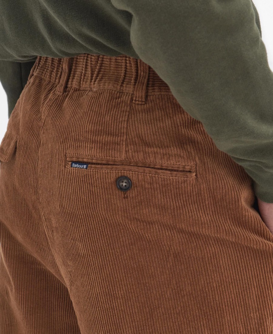 relaxte broek met elastisch trekkoord