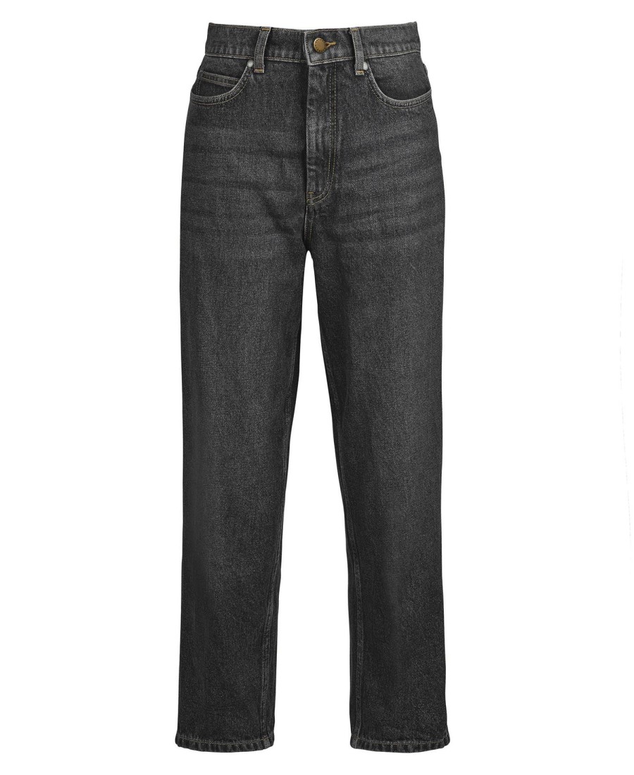 moorland jeans met hoge taille