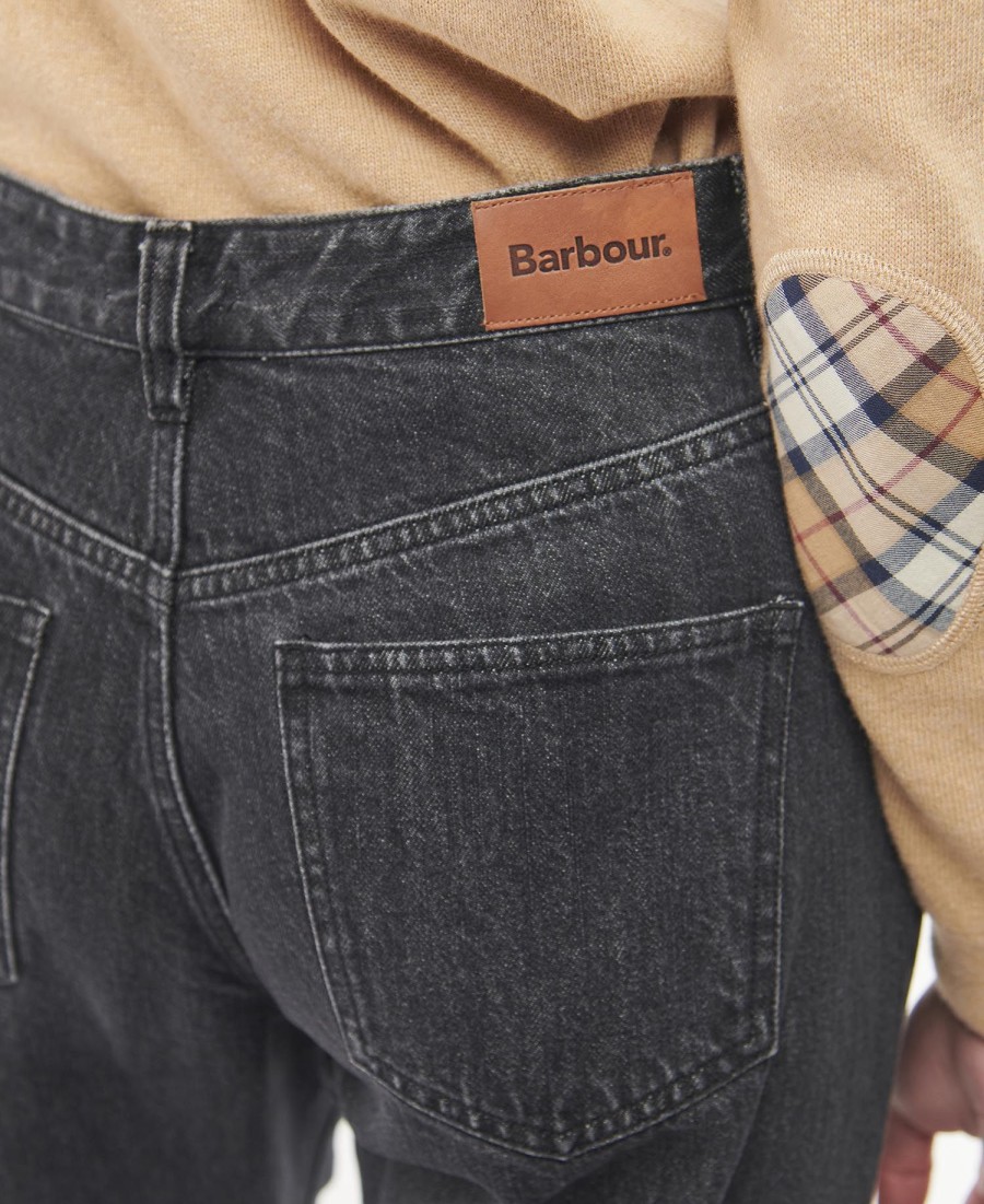 moorland jeans met hoge taille