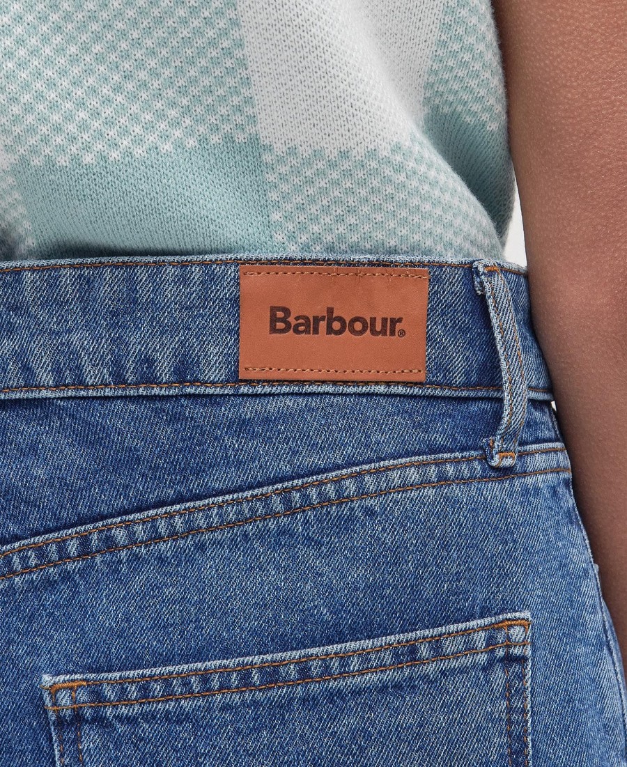 maisie jeans met wijde pijpen