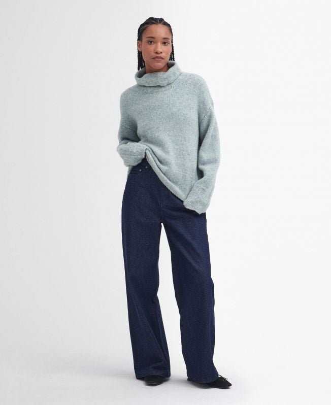 maisie jeans met wijde pijpen
