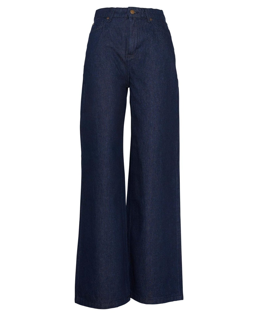 maisie jeans met wijde pijpen