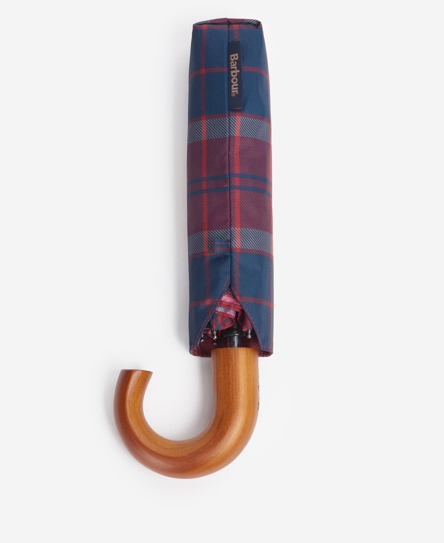 mini paraplu met schotse ruit