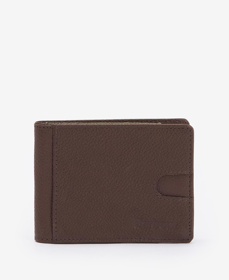 padbury leren portemonnee en sleutelhanger cadeauset