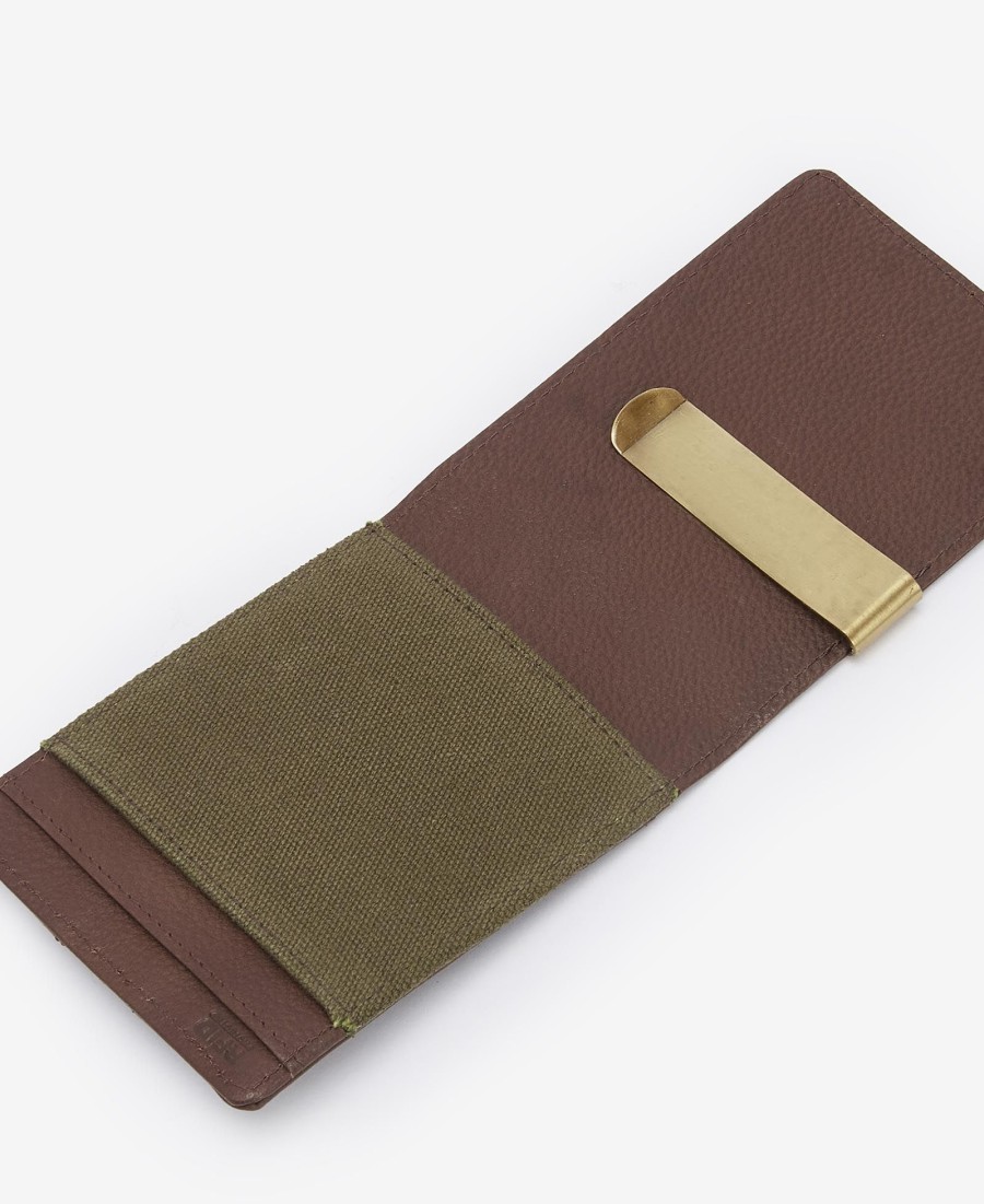padbury leren portemonnee en sleutelhanger cadeauset