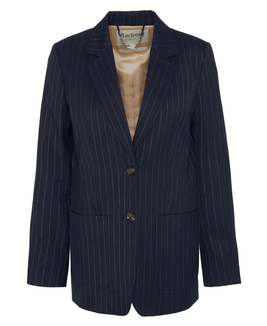 imogen gestreepte blazer