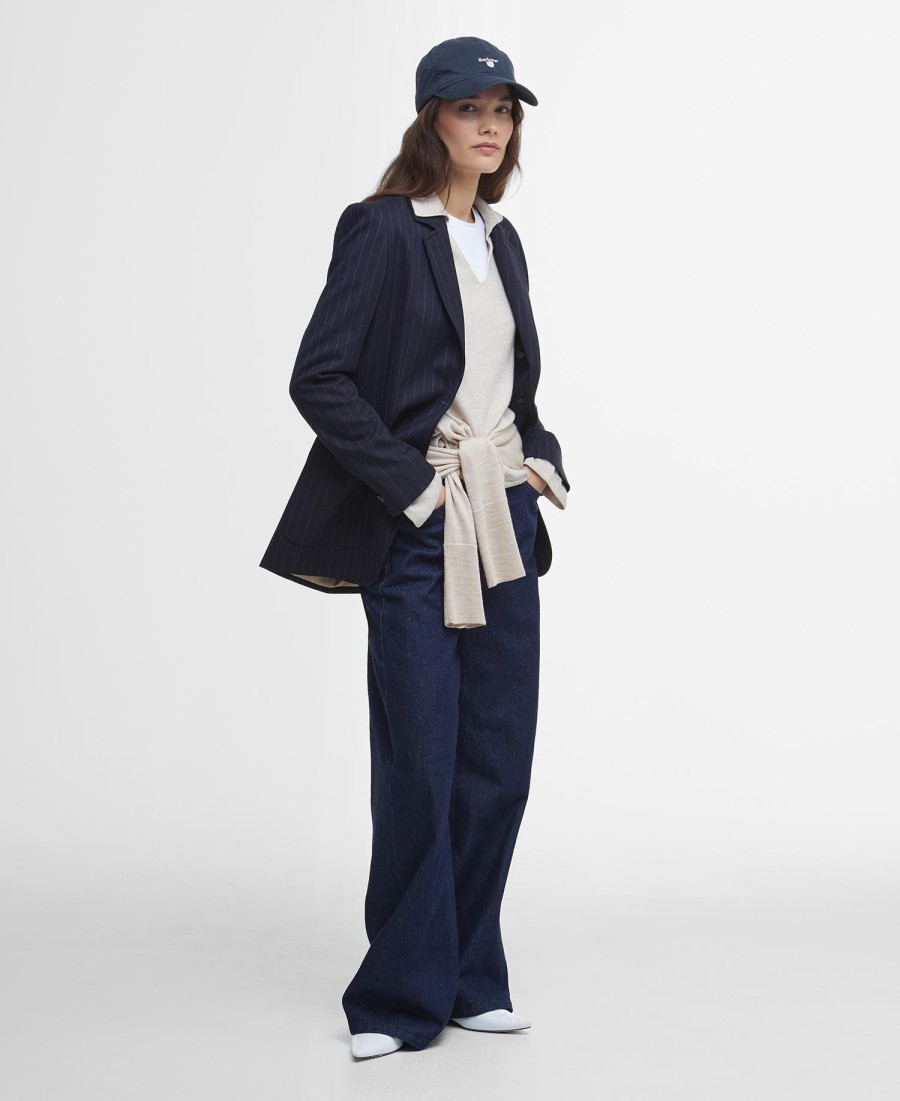 imogen gestreepte blazer