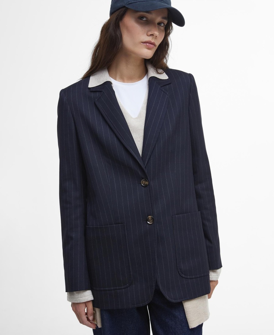 imogen gestreepte blazer