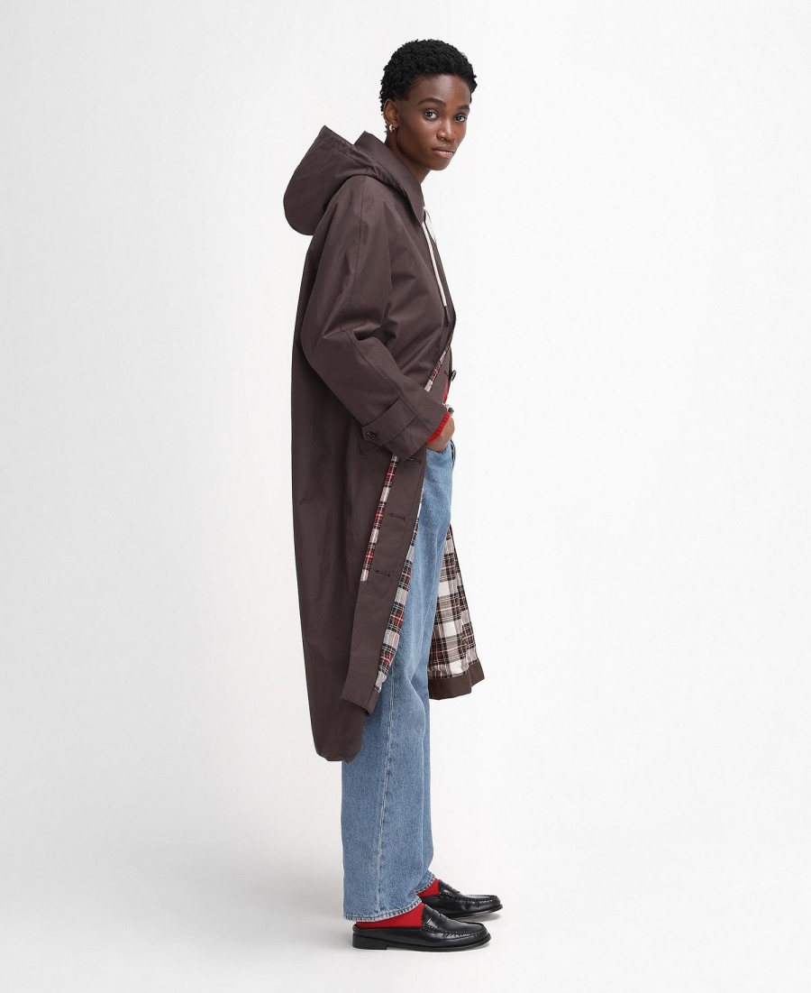 barbour the edit by alexa natalie waterdichte autojas