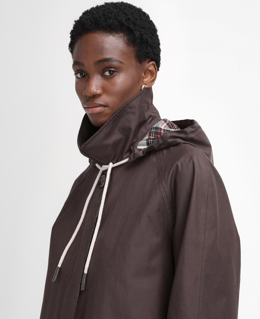 barbour the edit by alexa natalie waterdichte autojas
