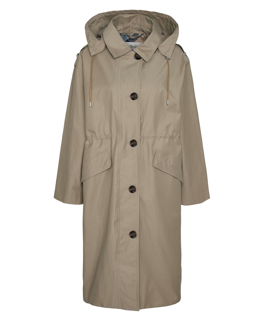 fearne waterdichte trenchcoat
