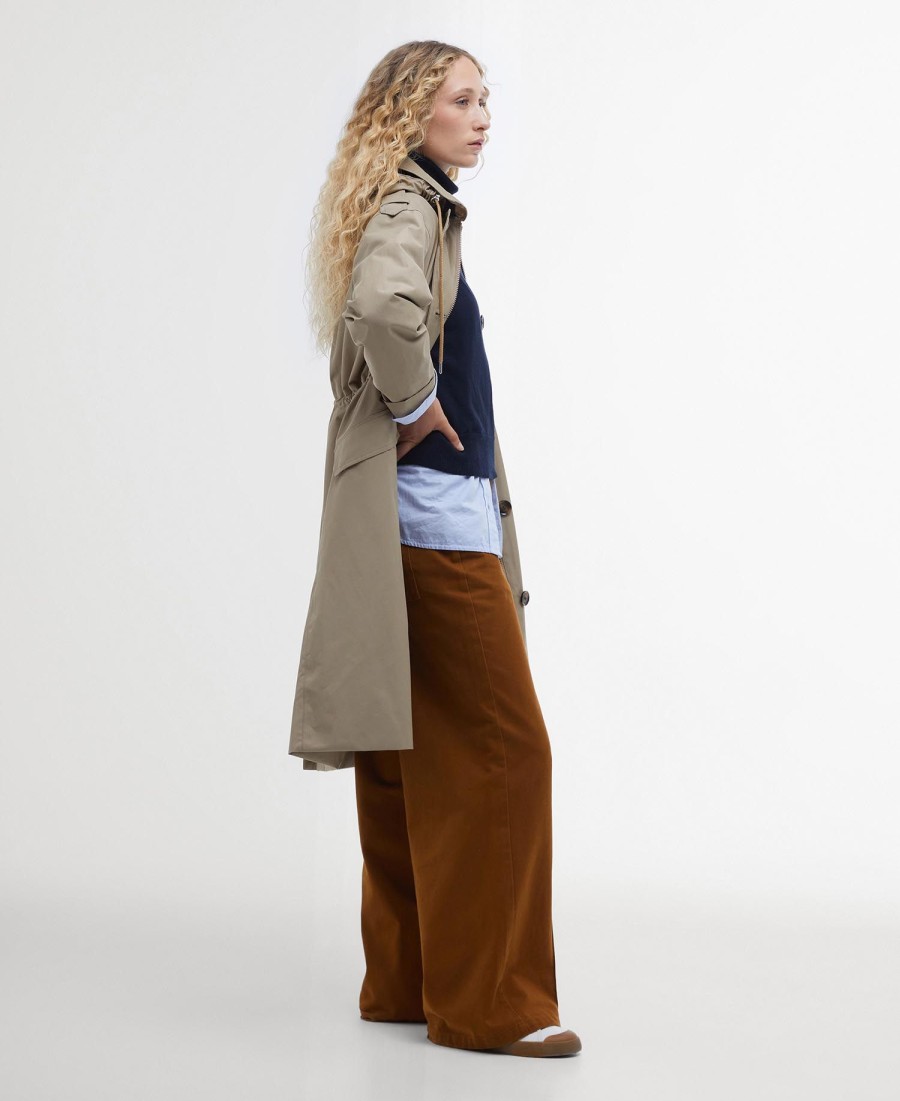 fearne waterdichte trenchcoat