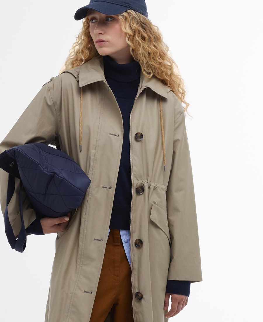 fearne waterdichte trenchcoat