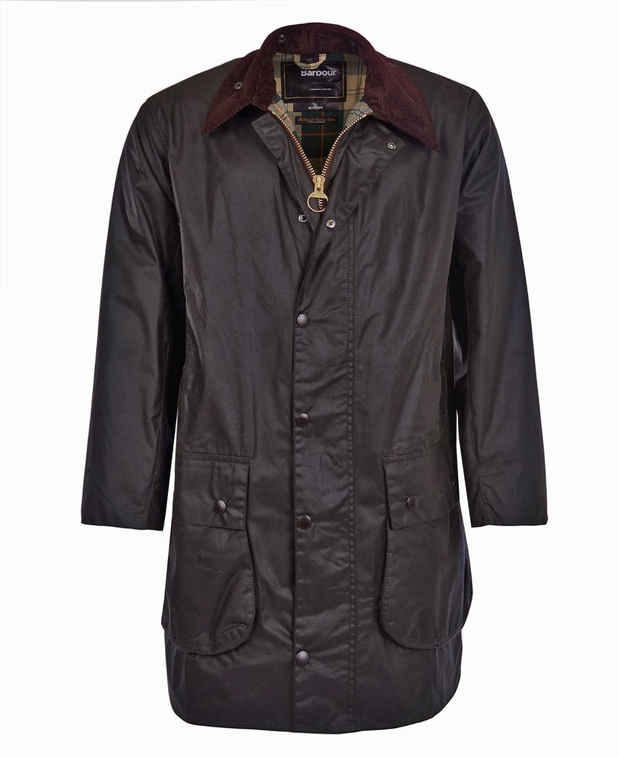 border wax jacket