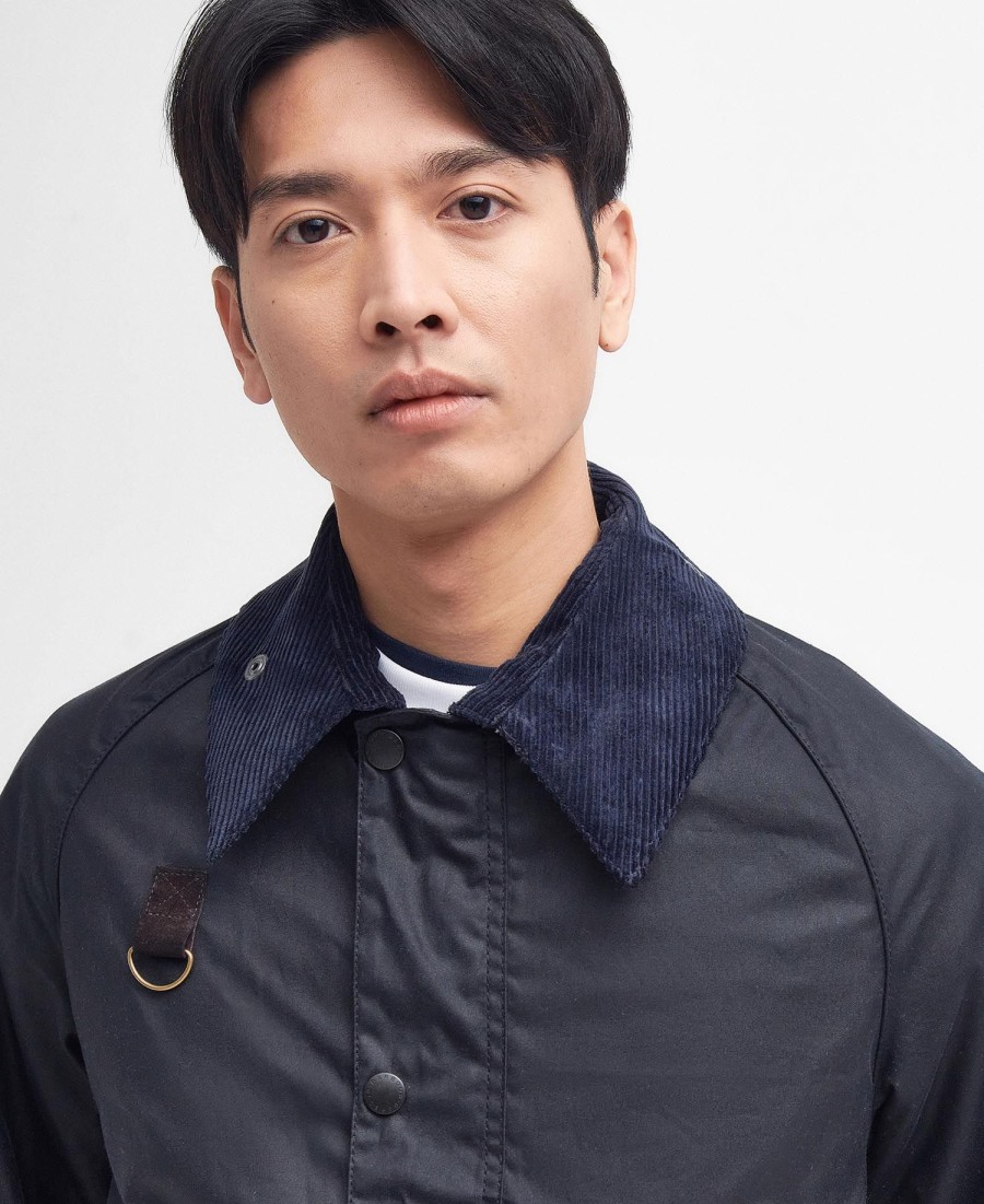 spey slim wax jacket