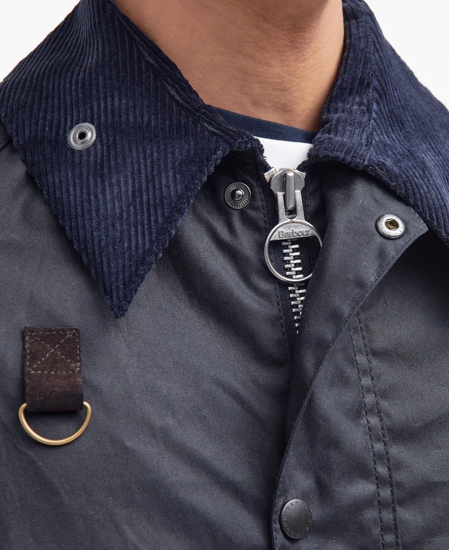 spey slim wax jacket