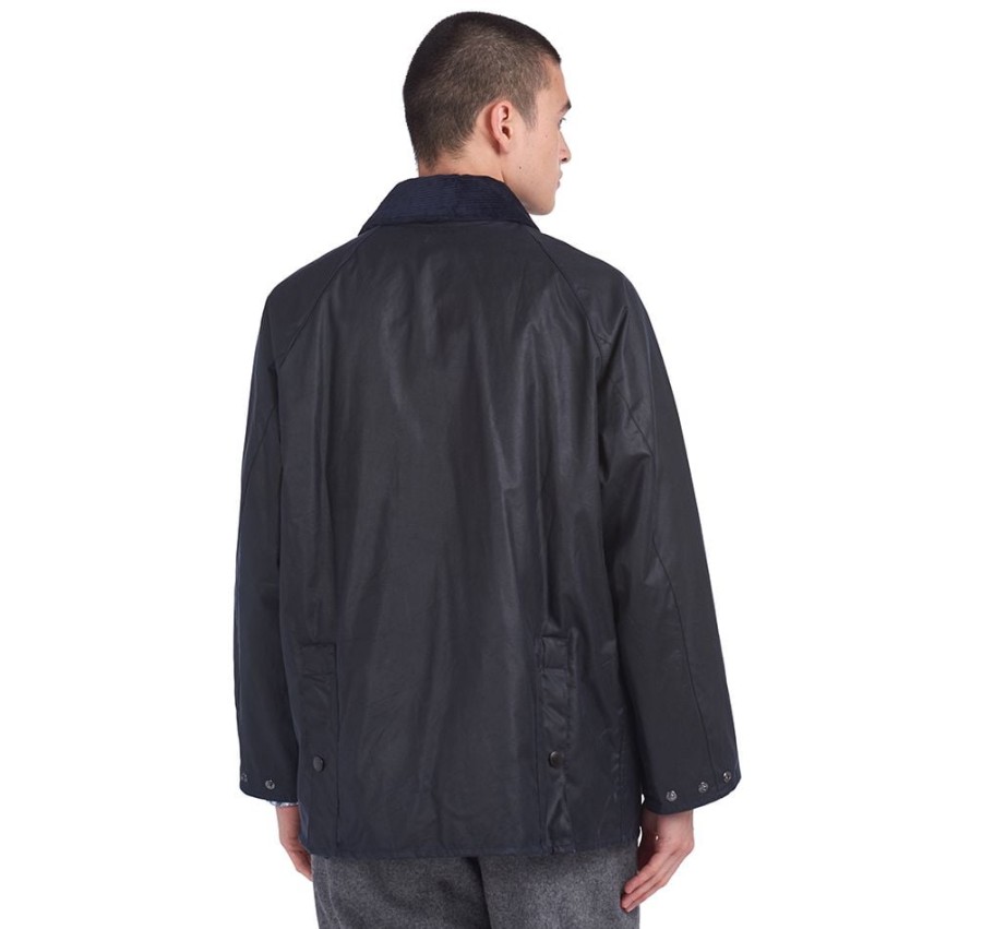 barbour bedale oversized waxjas