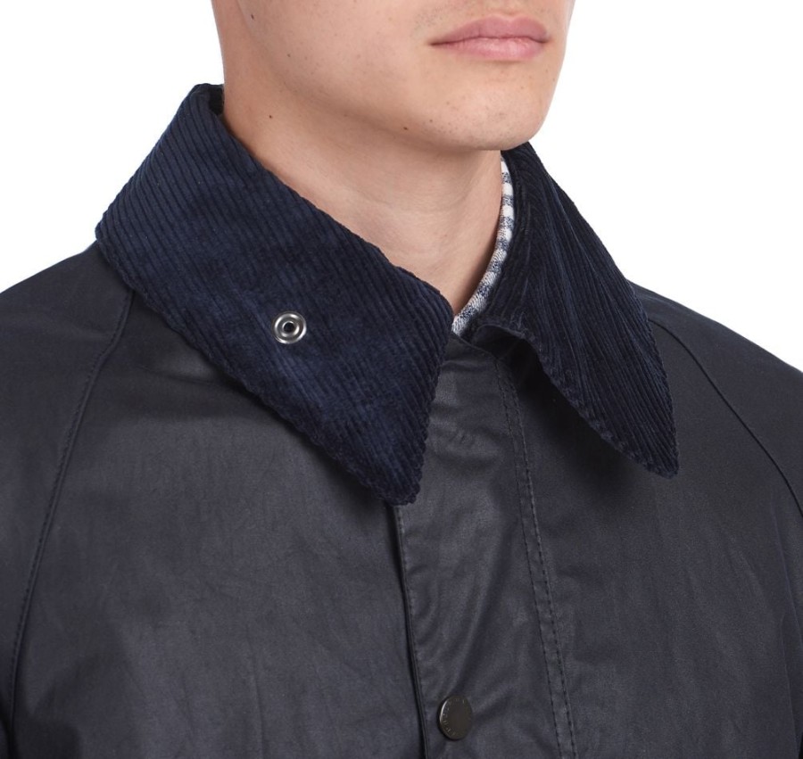 barbour bedale oversized waxjas