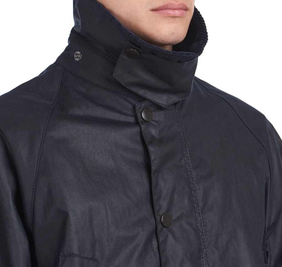 barbour bedale oversized waxjas