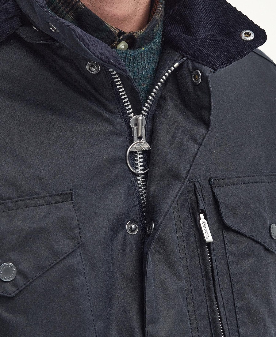 winter sapper gewaxte jas
