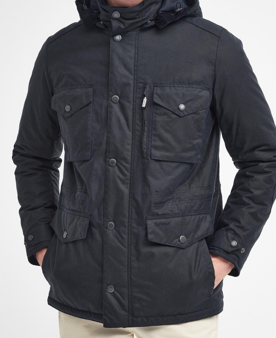 winter sapper gewaxte jas