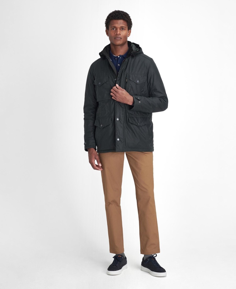 winter sapper gewaxte jas