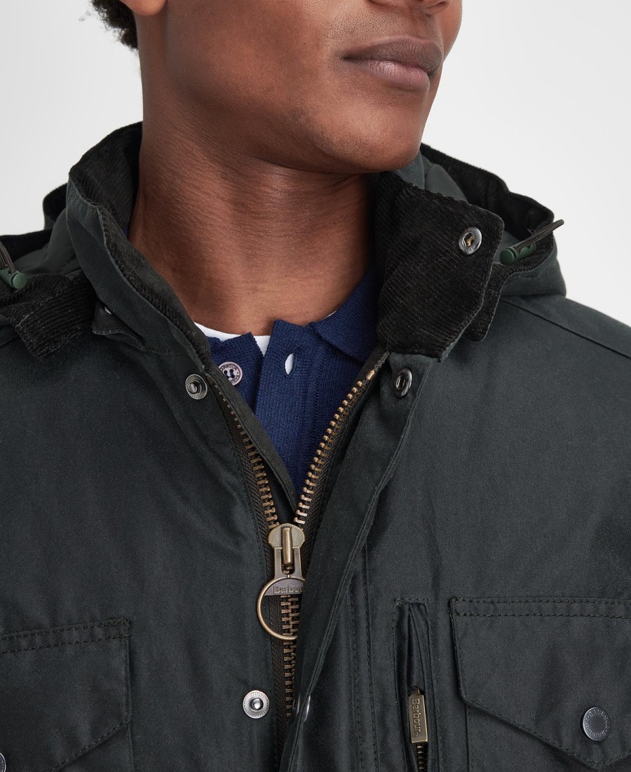 winter sapper gewaxte jas