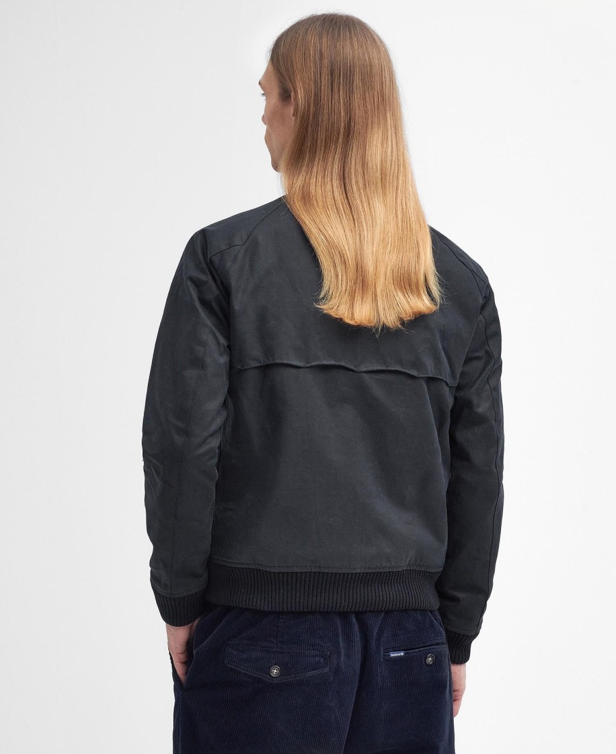 barbour x baracuta porton wax harrington-jas