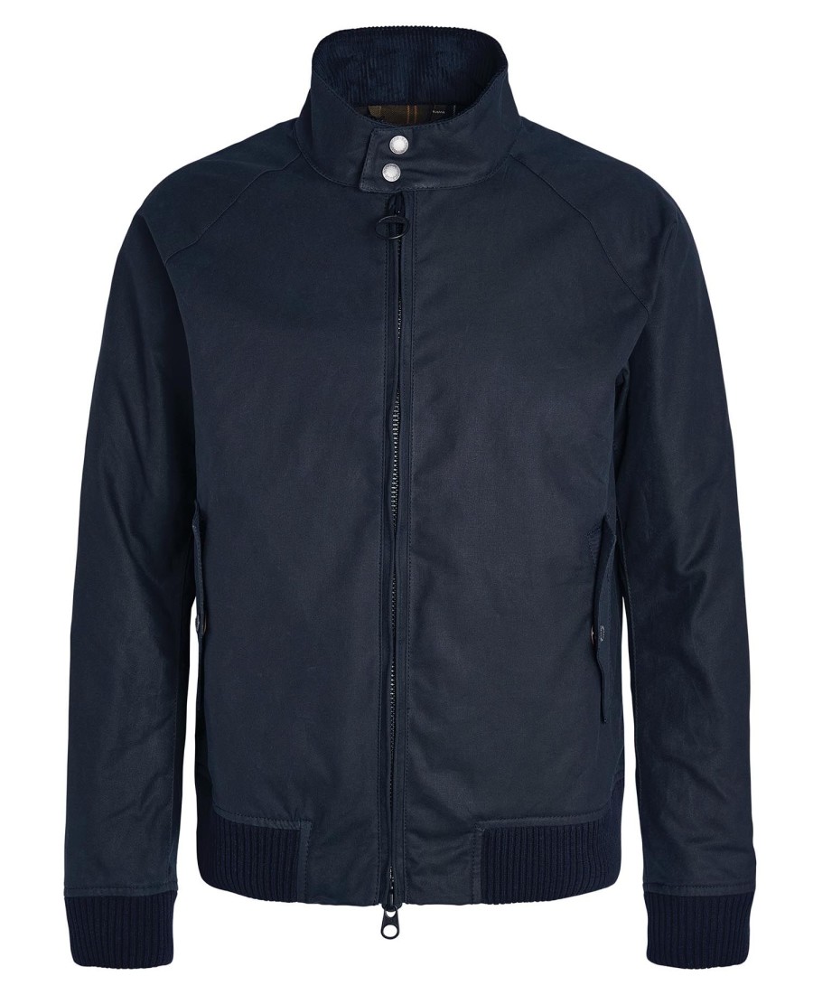 barbour x baracuta porton wax harrington-jas