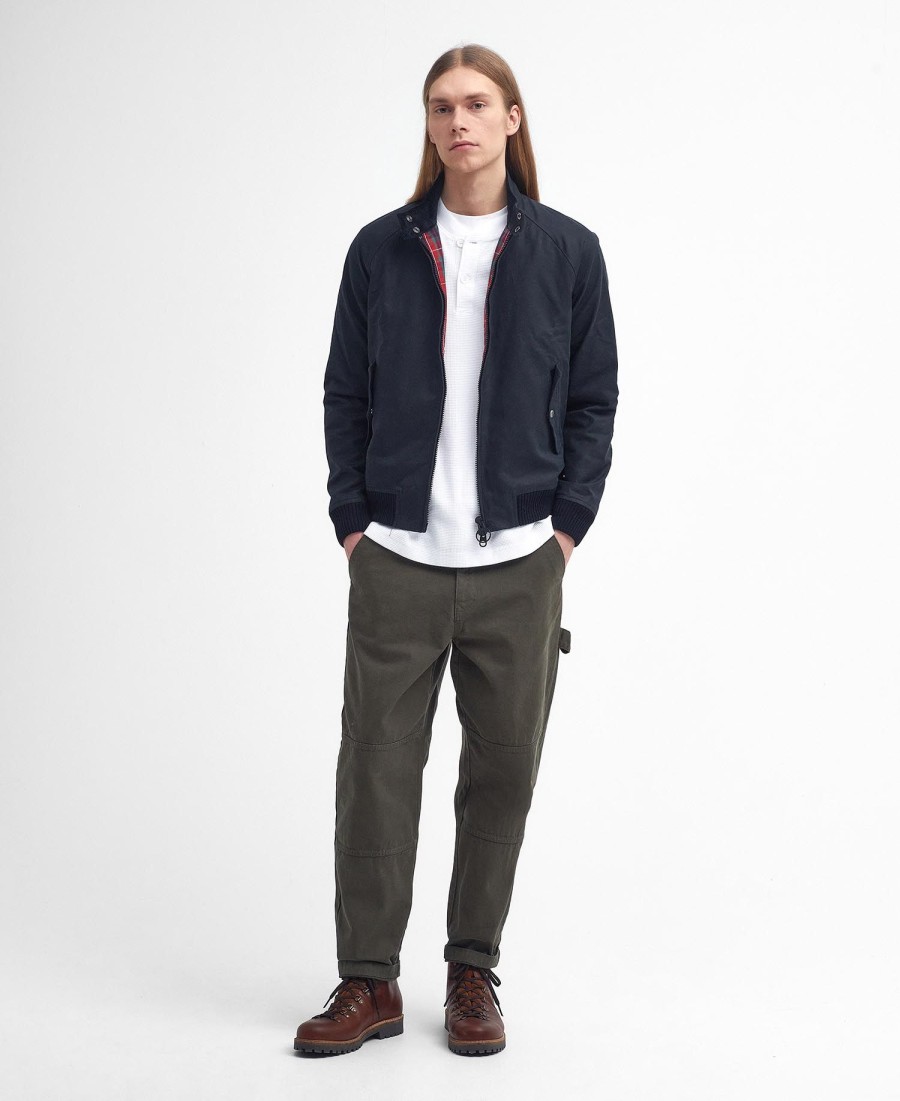 barbour x baracuta porton wax harrington-jas