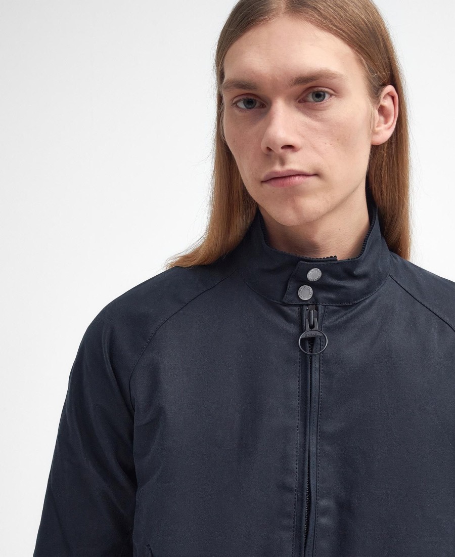 barbour x baracuta porton wax harrington-jas