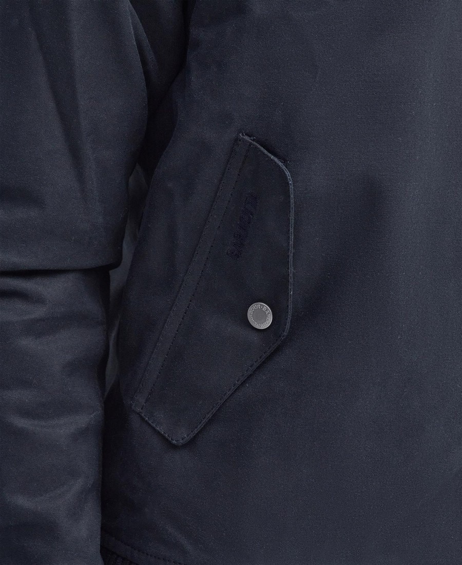 barbour x baracuta porton wax harrington-jas