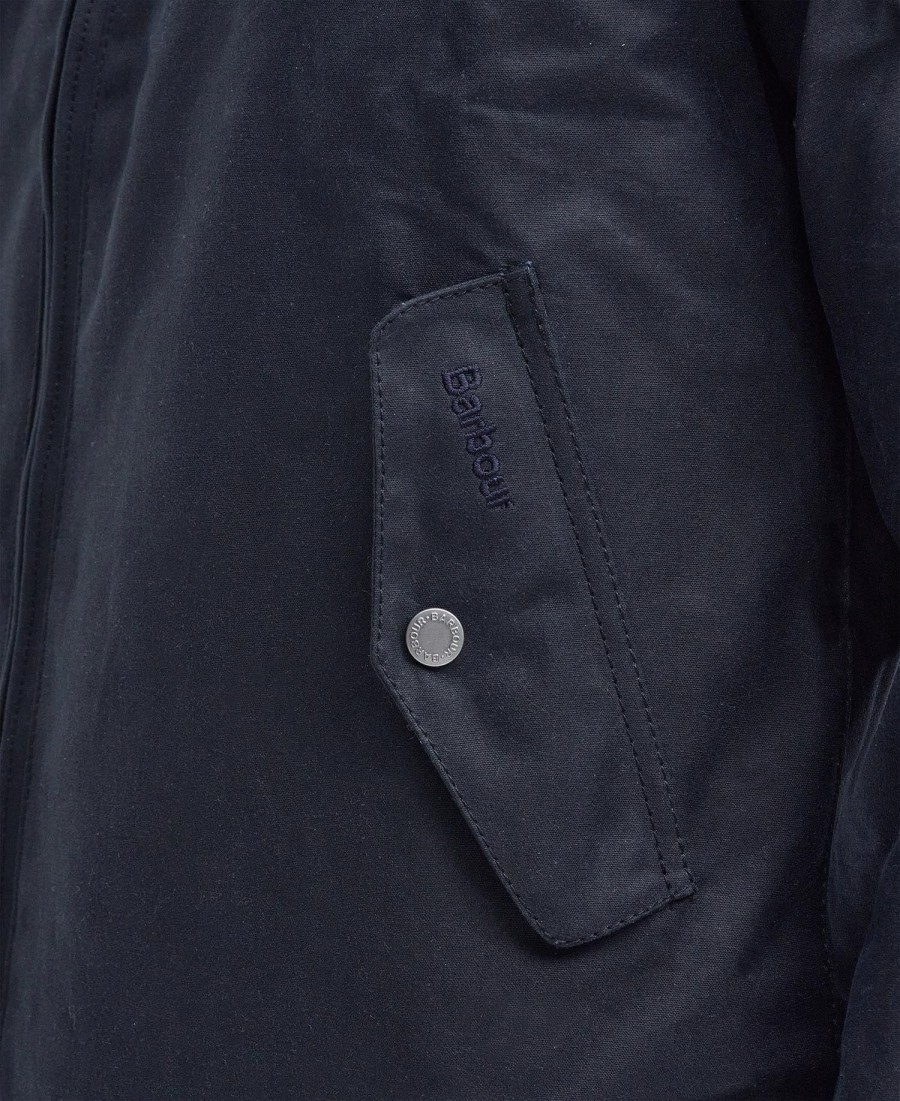 barbour x baracuta porton wax harrington-jas