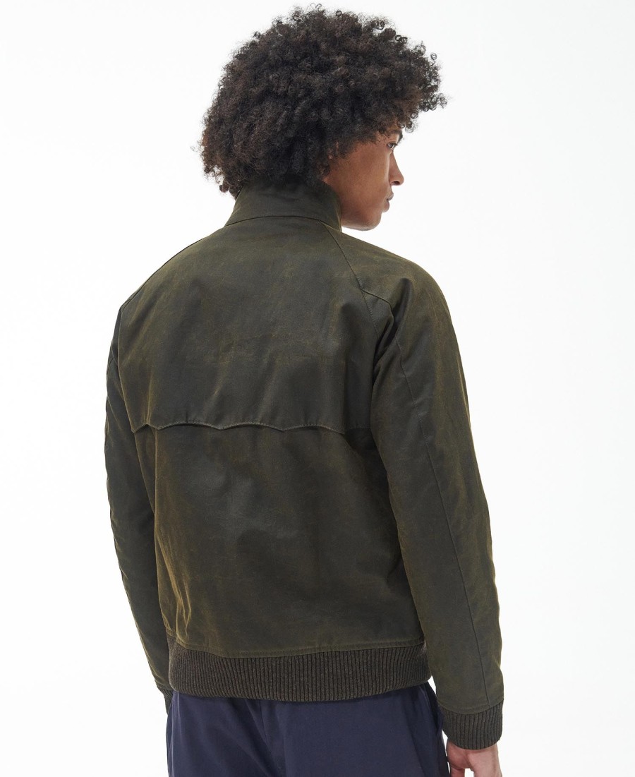 barbour x baracuta porton wax harrington-jas