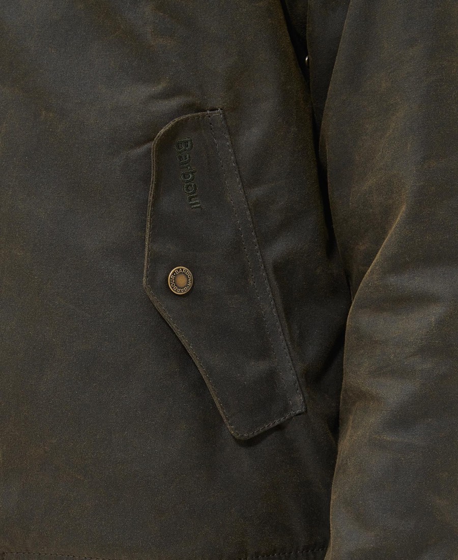 barbour x baracuta porton wax harrington-jas