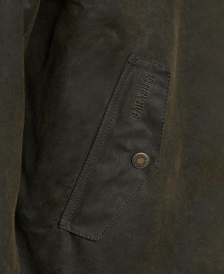 barbour x baracuta porton wax harrington-jas