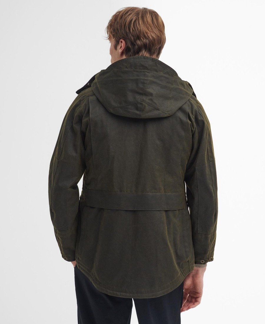 barbour x to ki to shoreman wax jacket