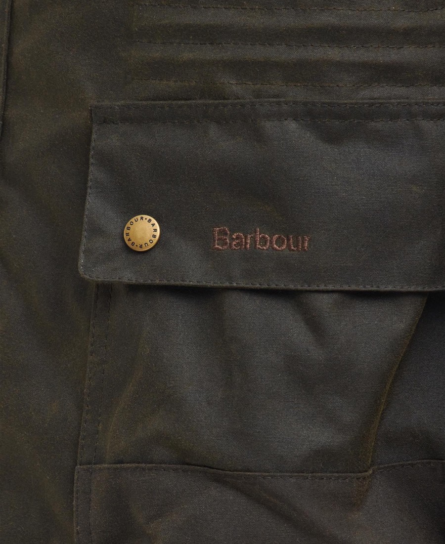 barbour x to ki to shoreman wax jacket