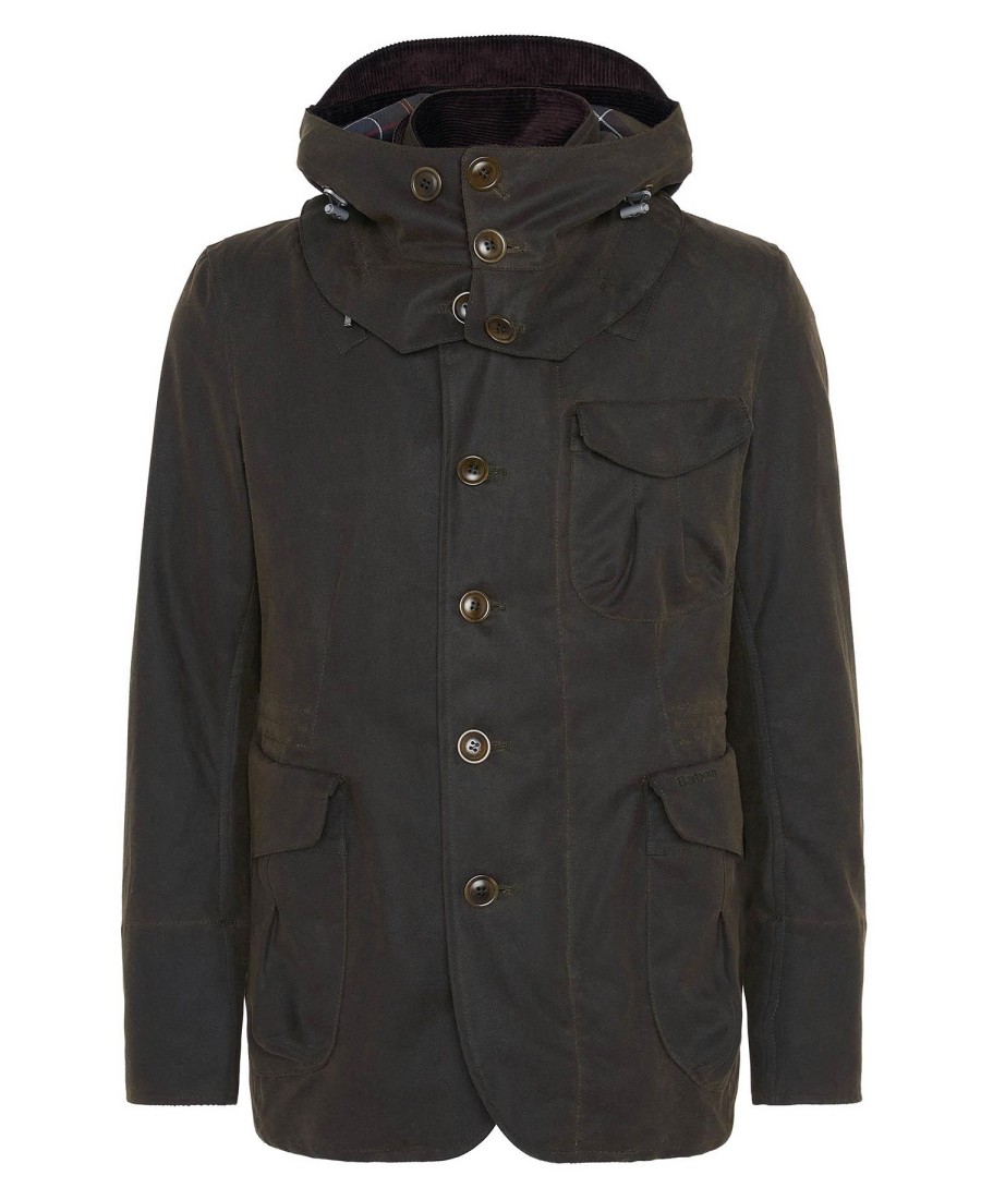 barbour x to ki to wax driving jacket