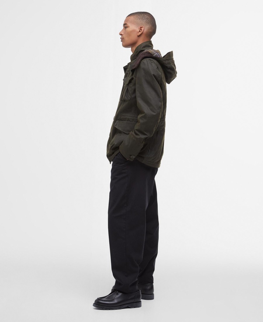 barbour x to ki to wax driving jacket