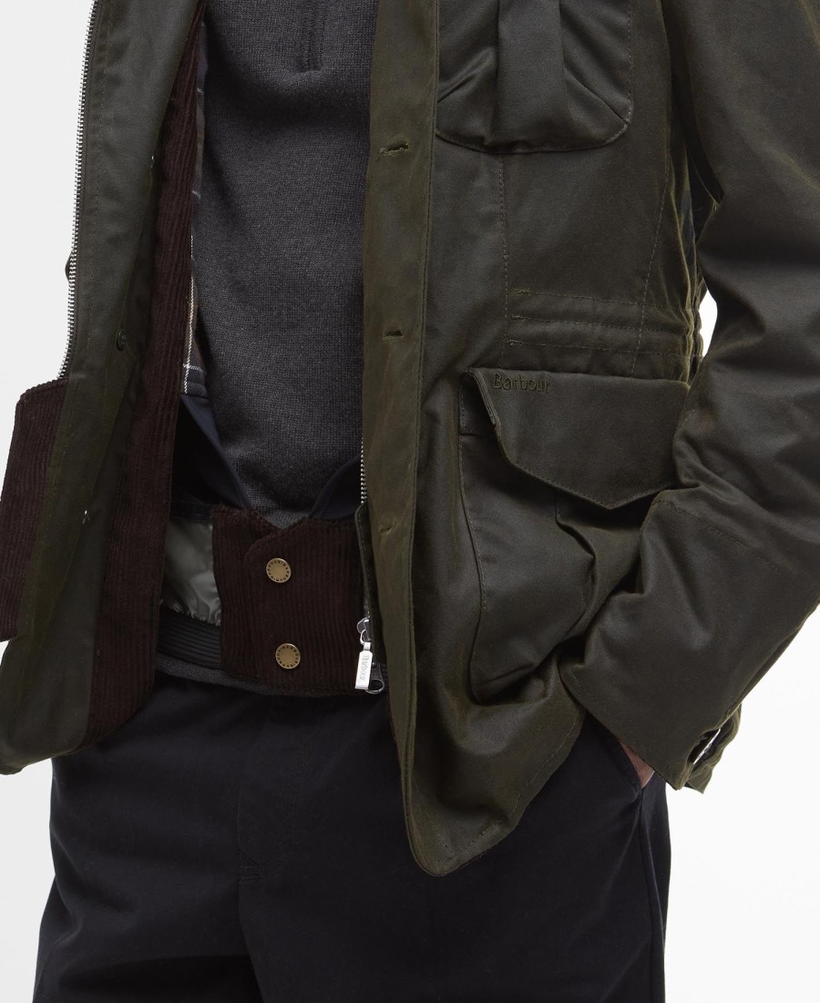 barbour x to ki to wax driving jacket