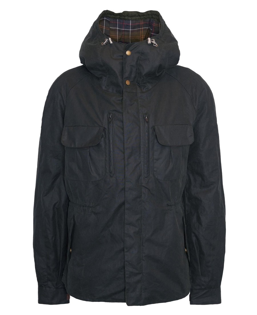 barbour x to ki to wax fietsjas