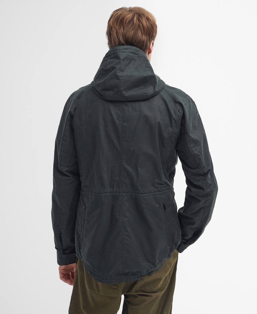 barbour x to ki to wax fietsjas