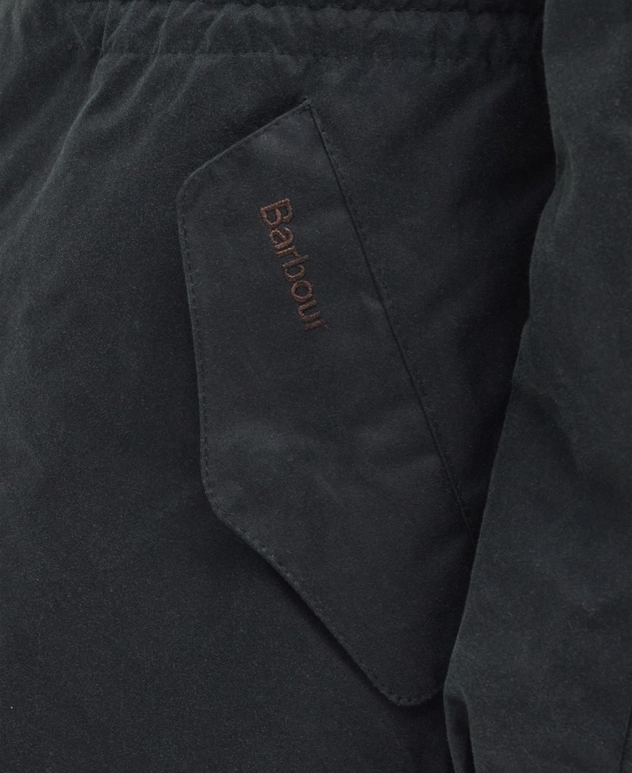 barbour x to ki to wax fietsjas