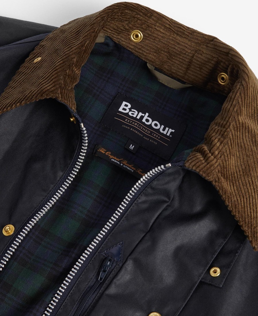 barbour x flower mountain oversized waxjas