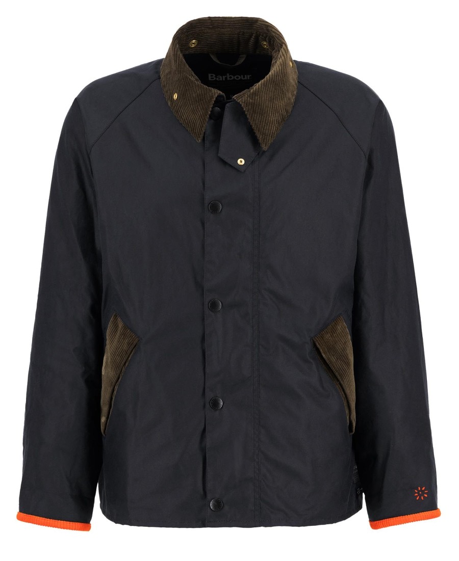 barbour x flower mountain oversized waxjas