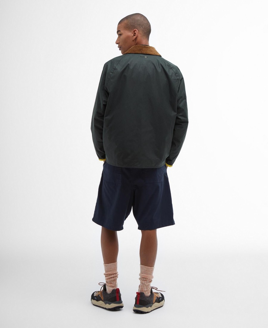 barbour x flower mountain oversized waxjas