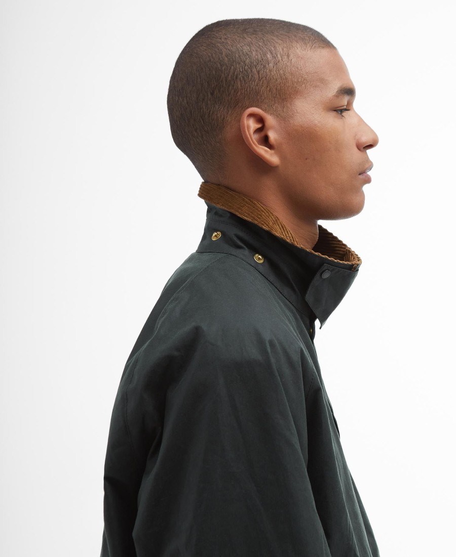 barbour x flower mountain oversized waxjas
