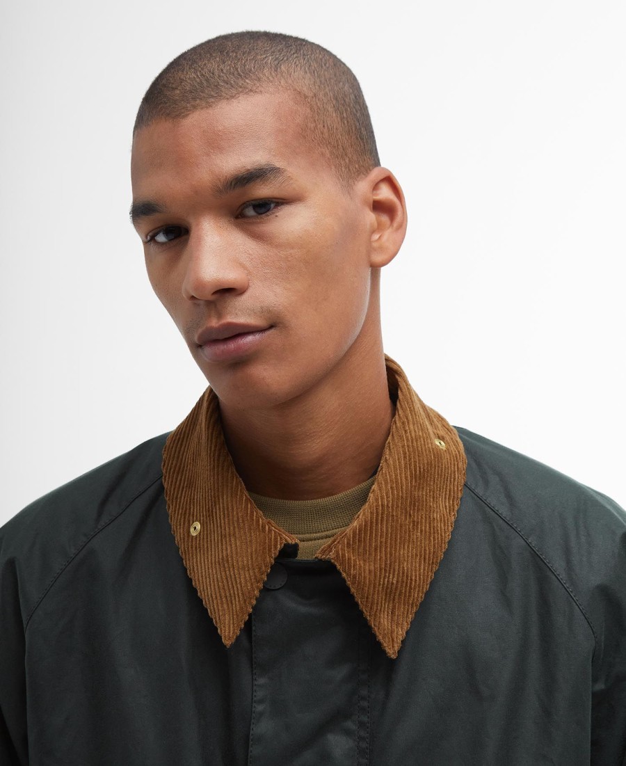 barbour x flower mountain oversized waxjas