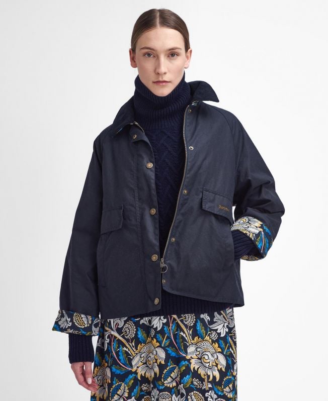 barbour x william morris gallery rendall waxjas